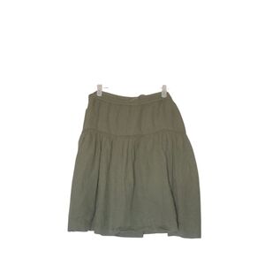 GAP Olive Midi Skirt